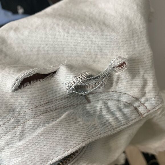 Topshop Kiri High Cutoff Shorts NWT - Picture 2 of 5